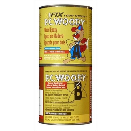 PC PRODUCTS Protective Coating 128336 96 Oz Woody Wood Epoxy Paste 128336